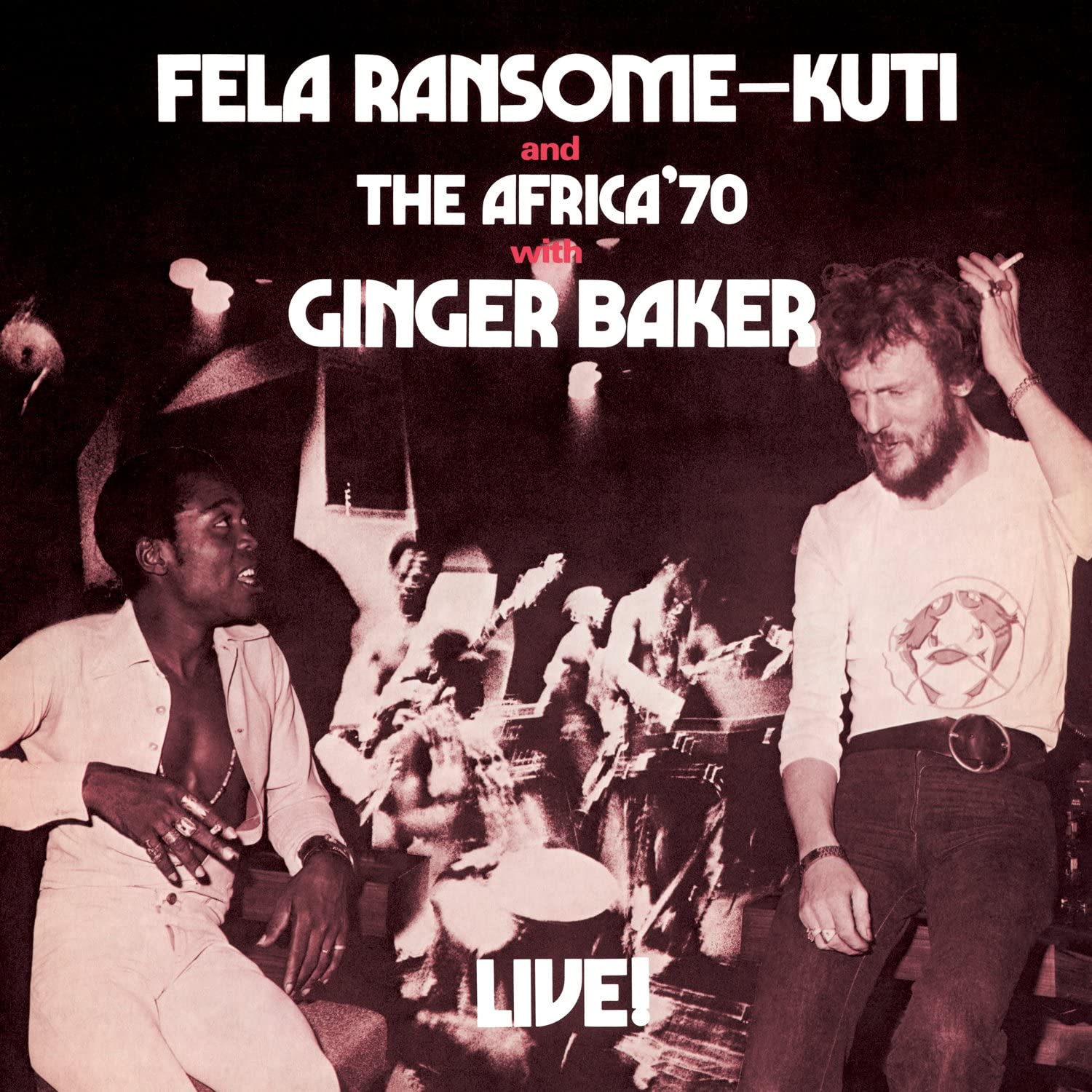 Fela with Ginger Baker, Live! Album of the Month June 2021