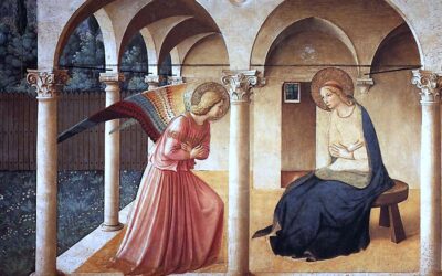 Fra Angelico – “the Annunciation” – 1450, San Marco, Florence