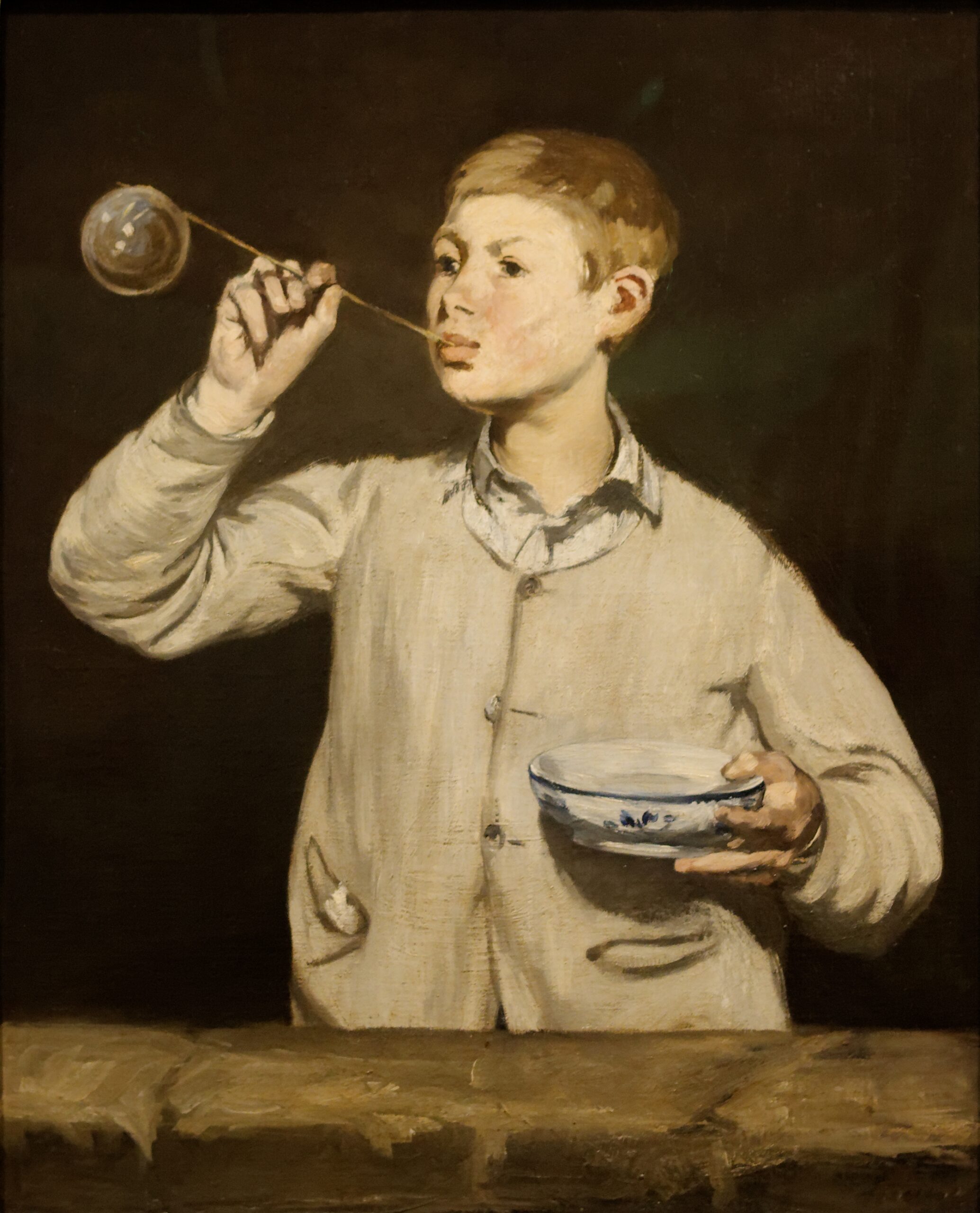 Boy Blowing Bubbles – Édouard Manet 1867
