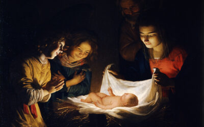 Adoration of the Christ Child – Gerrit Van Honthorst