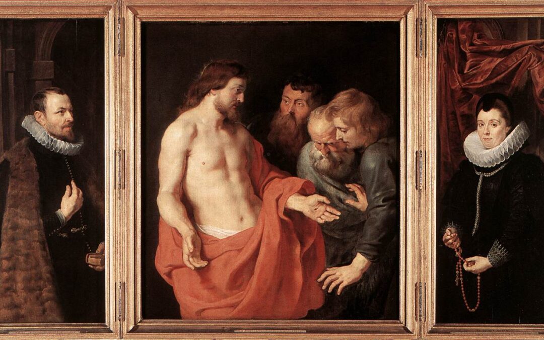 The Incredulity of Saint Thomas – Rubens