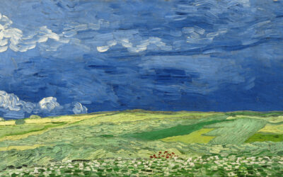 Wheatfield Under Thunderclouds – Vincent Van Gogh 1890