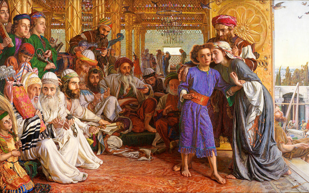 The Finding of the Saviour in the Temple – William Holman Hunt