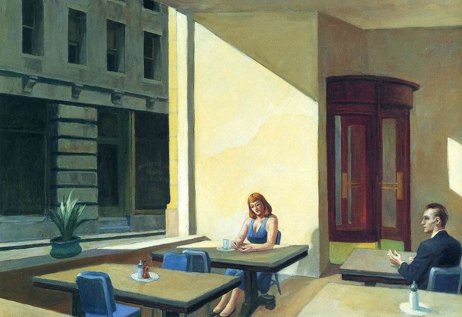 Sunlight in a Cafeteria – Edward Hopper